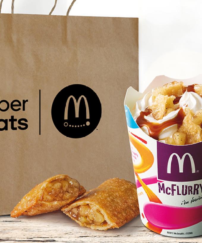 Mcdonald S Is Bringing Back The Apple Pie Mcflurry As its name suggest, donut ball mcflurry is made up of vanilla soft serve, hot fudge sauce, and oreo cookie pieces, served with four cinnamon donut balls. bringing back the apple pie mcflurry