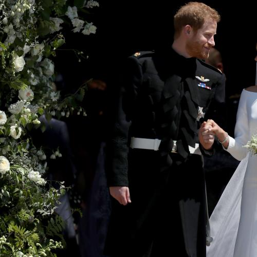 Meghan Markle Reveals Memento Hidden Inside Wedding Gown