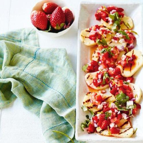 Strawberries On Haloumi?  Welcome To Your Best Life.