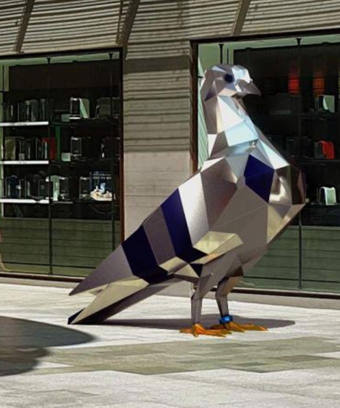 Rundle Mall Has A New Sculpture...And It's A $174,000 Giant Pigeon