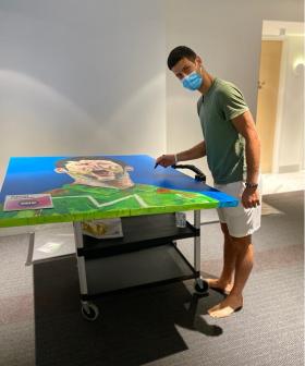 Charity Auction For Signed Novak Djokovic Portrait Is Now Live