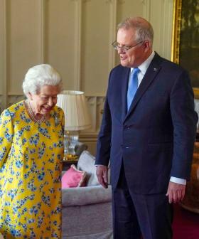 Scomo's Convo With The Queen Sounded Like He Was Spilling Some Serious Tea