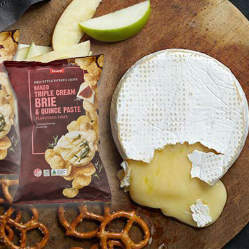 Charcuter-yay! Coles Have Dropped Baked Triple Brie & Quince Paste Flavoured CHIPS