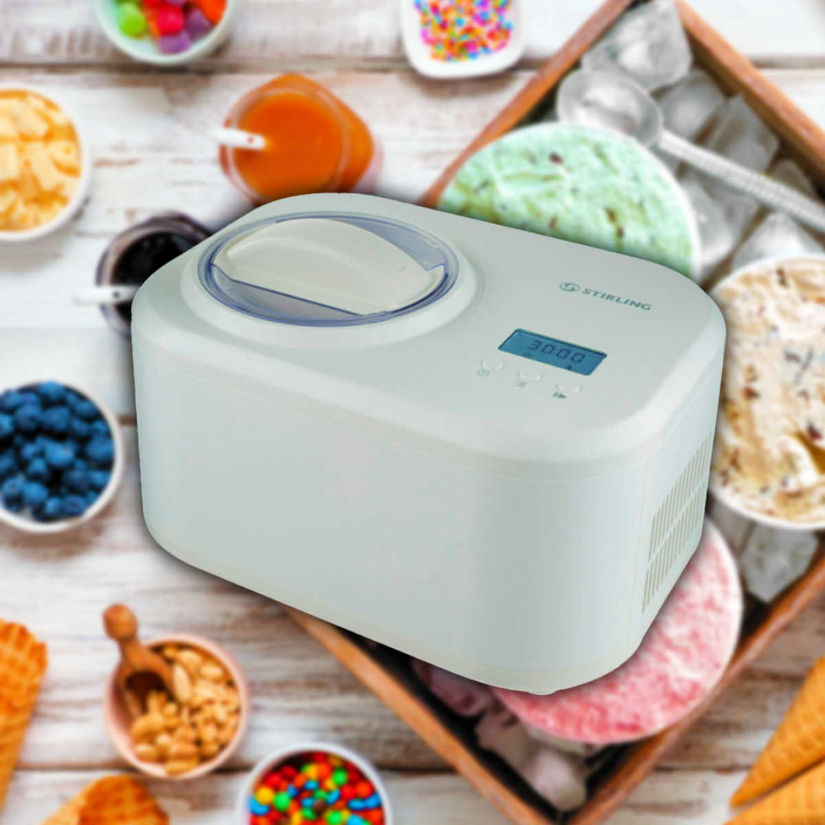 Sterling ice cream maker recipes hotsell