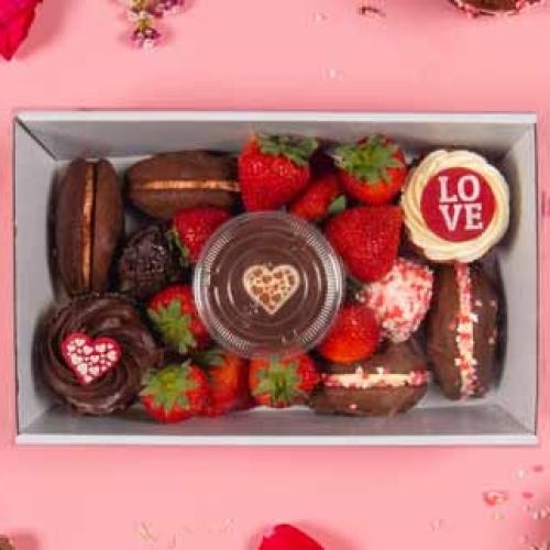 Ol' Fave The Cheesecake Shop Has VDay Covered With This Dessert Box For Two (Or One)