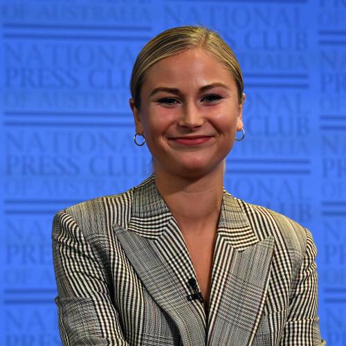 Grace Tame Injured In Bike Crash
