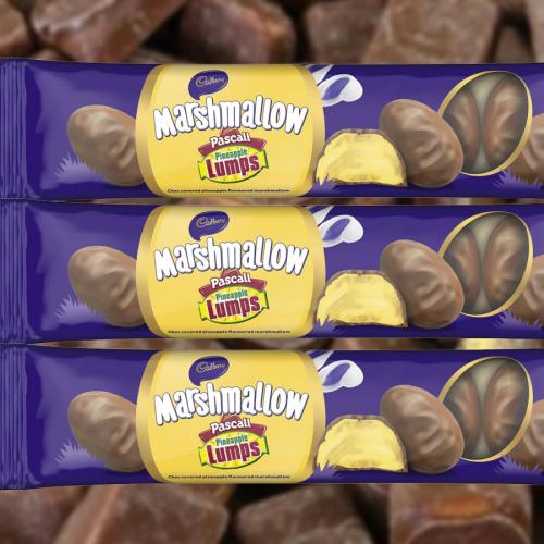 Cadbury Launches Marshmallow 'Pineapple Lumps' Chocolate Eggs