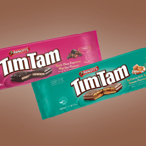 Time To Vote For Your New Tim Tam Flavour; Dark Chocolate Espresso Martini Vs. Butterscotch!