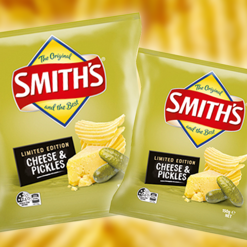 Smith's Released Cheese & Pickle Flavoured Chips!