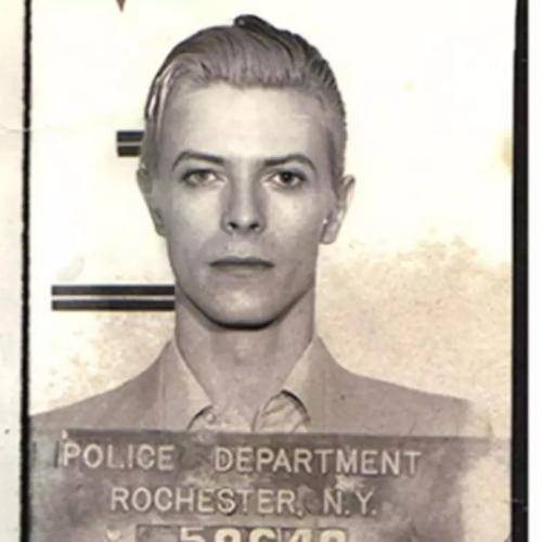 David Bowie's 1976 Mugshot Headed To Auction