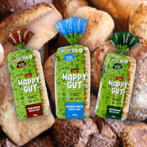 Coles Release NEW ‘Happy Gut’ Bread, To Make Your Digestive Track Smile!