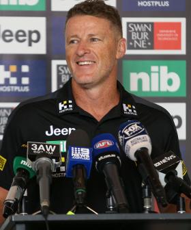 "It Was Tough Before, It's Tougher Now" - Damien Hardwick Confirms Decision To Leave Richmond