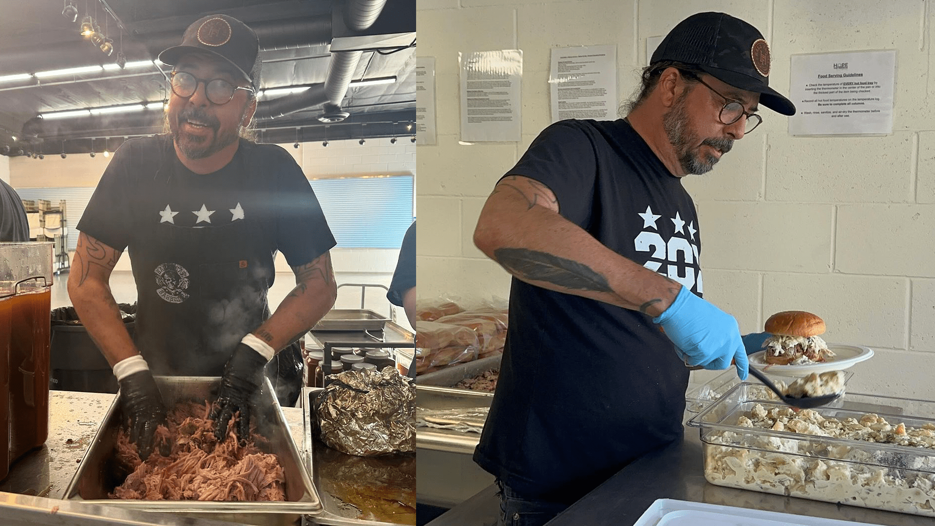 LEGEND ALERT: Dave Grohl Spent 28 Hours Cooking For The Homeless During The Super Bowl - Vimarsana News