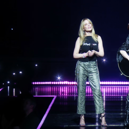 Kylie Minogue And Madonna Perform Live Together For The First Time Ever!