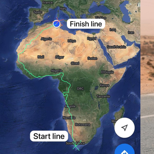 Russell Cook Becomes First Man To Run The Entire Length Of Africa!